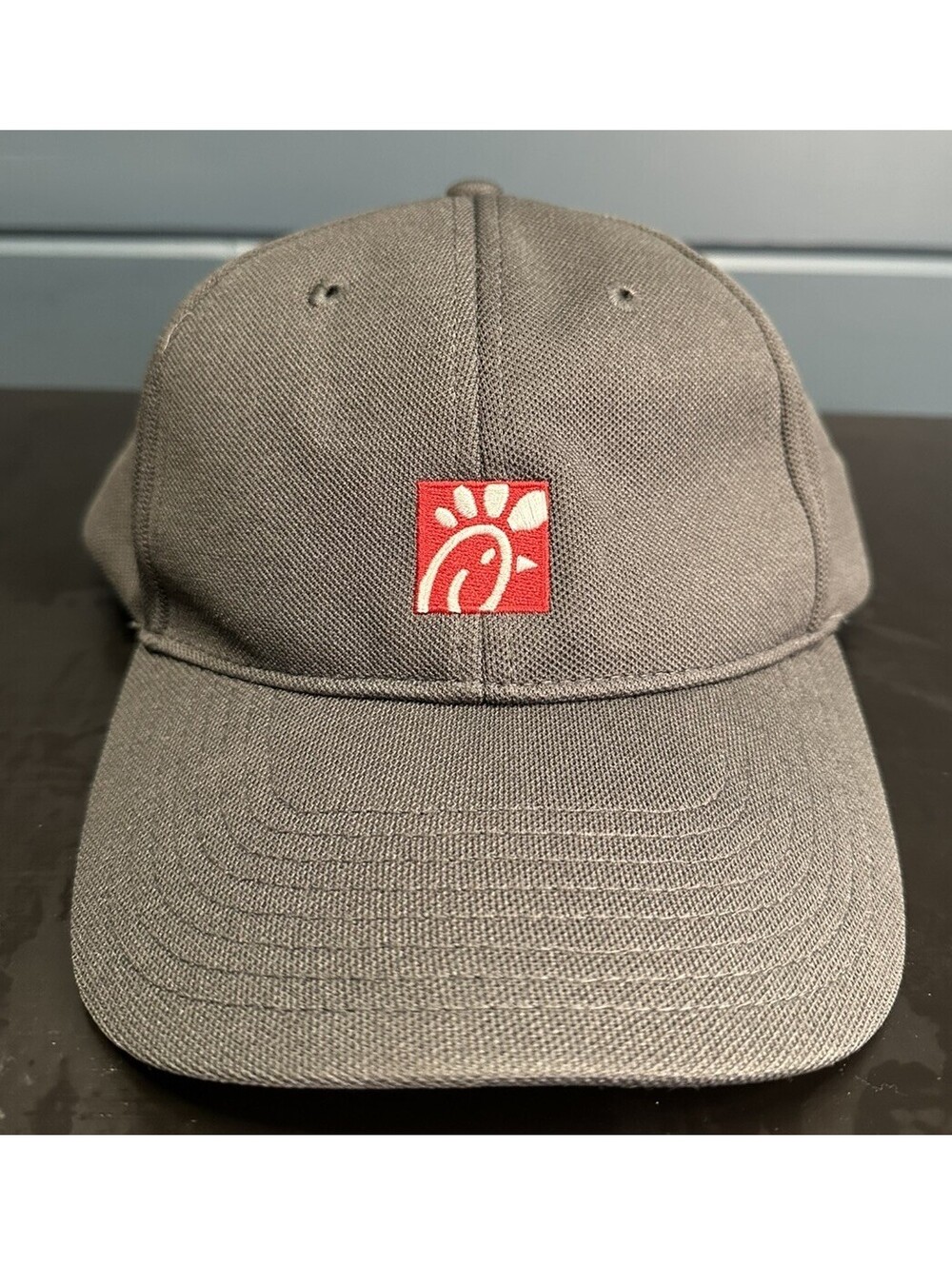 NEW Chick-fil-A Employee Uniform Hat McCalla Performance Team Style OOBE Gray